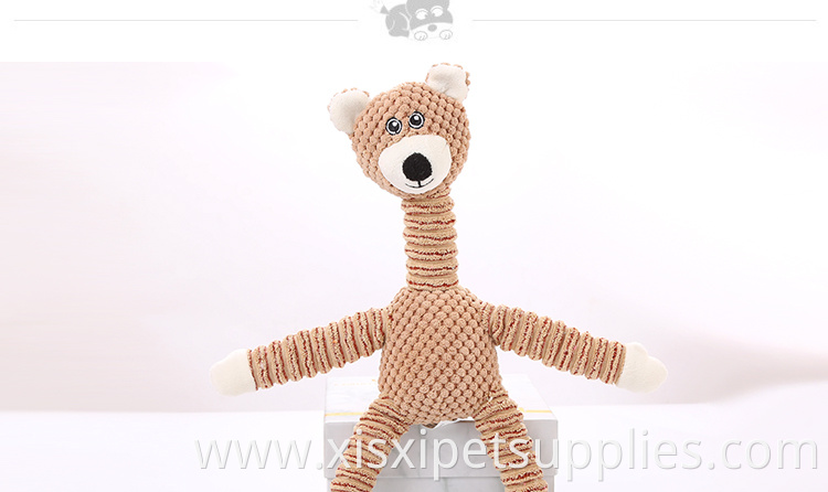 Pet Products amazon Online Designer long leg Pet Plush Dog Squeaky Toy Best Interactive Toy Pets